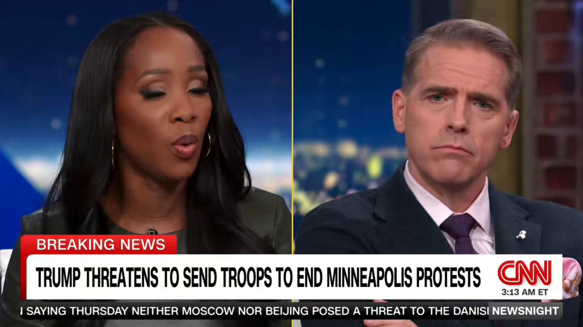 Scott Jennings: “I can only refer you to the November 2024 election, in which Donald Trump flatly told the American people he was going to deport illegal aliens. He was going to mass deport illegal aliens. And that's exactly what they've done.” Charles Blow: “He said he was going to deport the worst of the worst.” Scott Jennings: “Yes, and they are.” *Scott continues to get interrupted after being asked a question.* “Let me finish. I get asked questions and you just talk and you talk —” “Here's the deal. He ran on it and he's doing it. And he's going to be the president for the next three years, and they're going to continue to do it. They've deported 2.6M people. About 2M have actually self-deported. Only 600 and something thousand have actually been deported through ICE or Border Patrol or other law enforcement operations. So, the vast majority of people who are leaving the country are doing so through self-deportation.” “To me, the greatest question here is, why does it and why is it that Democrats in the state of Minnesota believe that they should be immune from or not applicable to federal immigration law that has been on the books for years? We haven't passed any new laws.”