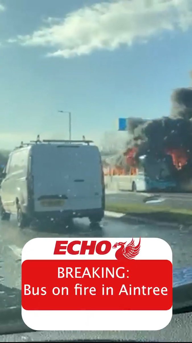 Arriva passengers evacuated as bus on fire