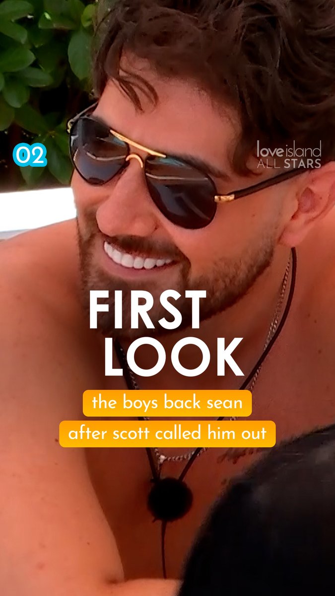 First Look: Lips are locking during a game in the garden but a sour taste has been left between Sean and Scott 😶‍🌫️ #LoveIsland #AllStars