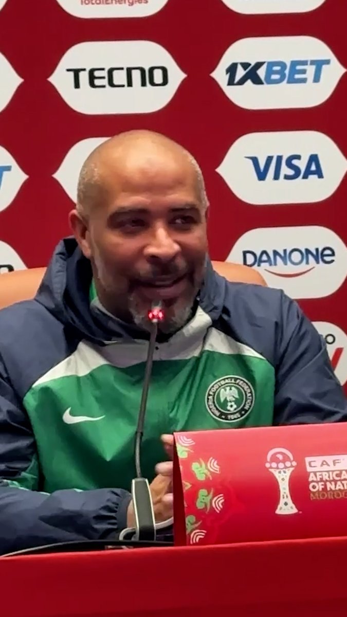 🇳🇬💬 Éric Chelle : « J'aime beaucoup Walid Regragui 🇲🇦 et Pape Thiaw 🇸🇳, mais je tiens à prévenir Pape que ce ne sera pas un simple match à l’extérieur. Le public marocain est bien plus qu'un douzième homme ; il faudra rester concentré. »