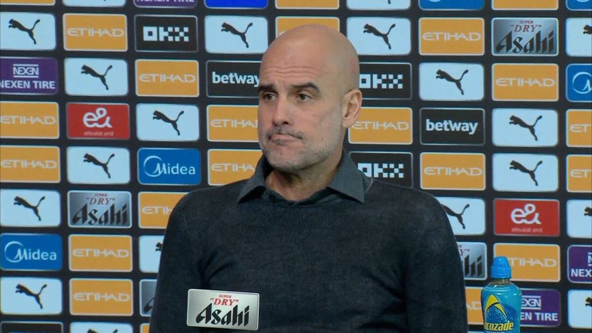 🗣️ ''Nothing to say...'' Pep Guardiola on Manchester City reportedly stepping up their interest in Marc Guehi and adds he ''hopes'' that his players are ready for Saturday's Manchester derby.