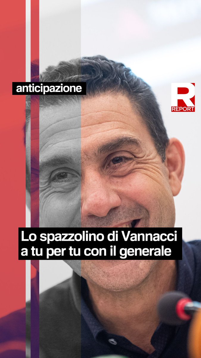 Dopo aver definito il nostro Luca Chianca il “cane da tartufi di Report”, il generale Roberto Vannacci decide di rilasciare un’intervista in cui risponde alle nostre domande. 👉 Ne parliamo a #Report domenica dalle 20.30 su #Rai3