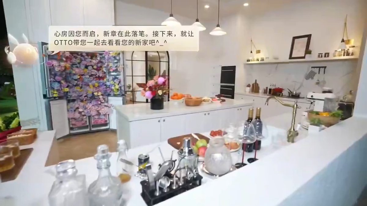 Love and Deepspace CN uploaded a tour of MC's actual house that they built for the 2nd Anniversary event. The kitchen looks amazing omg, can't wait for cooking recipes 🙀