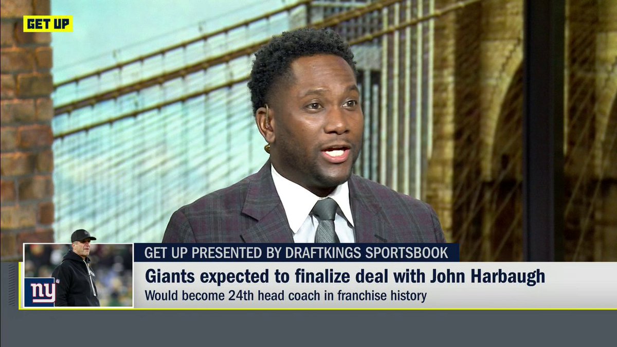 "I expect them to be in the playoffs for 2026." Harry Douglas expects the Giants to make the playoffs next season ✍️