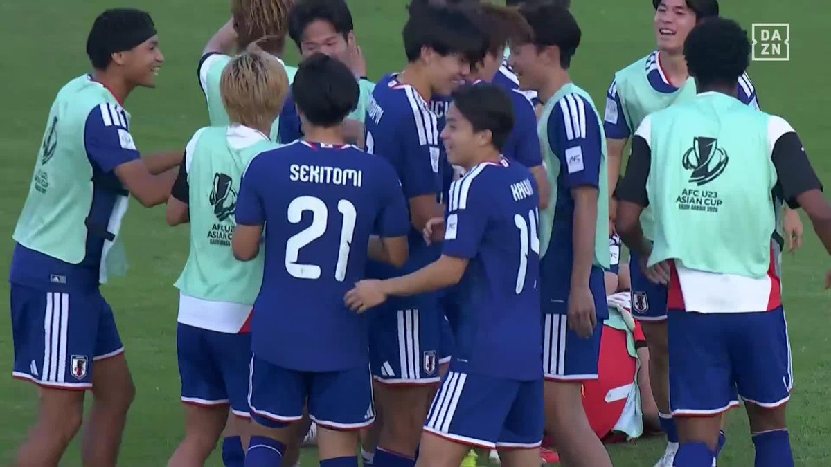 日本の守護神が準決勝へ導く🧤 GK荒木琉偉が相手のPKを2本ストップ🛑 日本はキッカー全員が決めた👏 🇯🇵苦しみながらも日本代表が準決勝進出🙌 🏆AFC U23 アジアカップ 準々決勝 🆚日本×ヨルダン 📺 DAZN ライブ配信中 #U23アジアカップ #だったらDAZN
