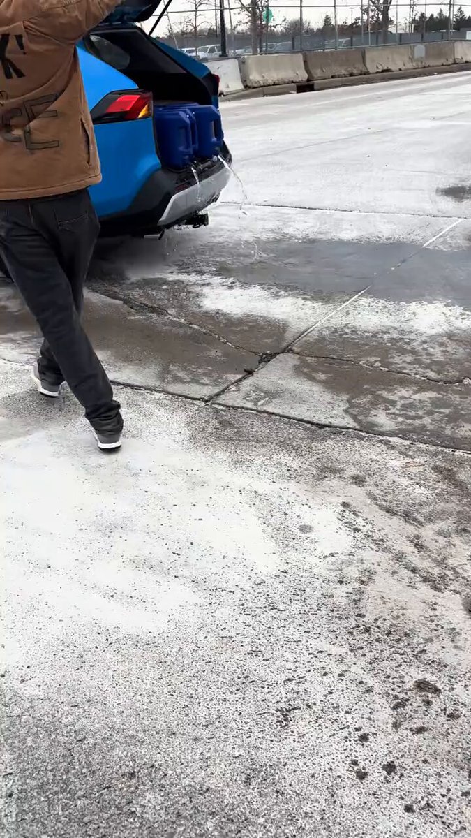 So the left think pouring water down to make ice will stop ICE🤣😂🤣😂 So Pathetic!