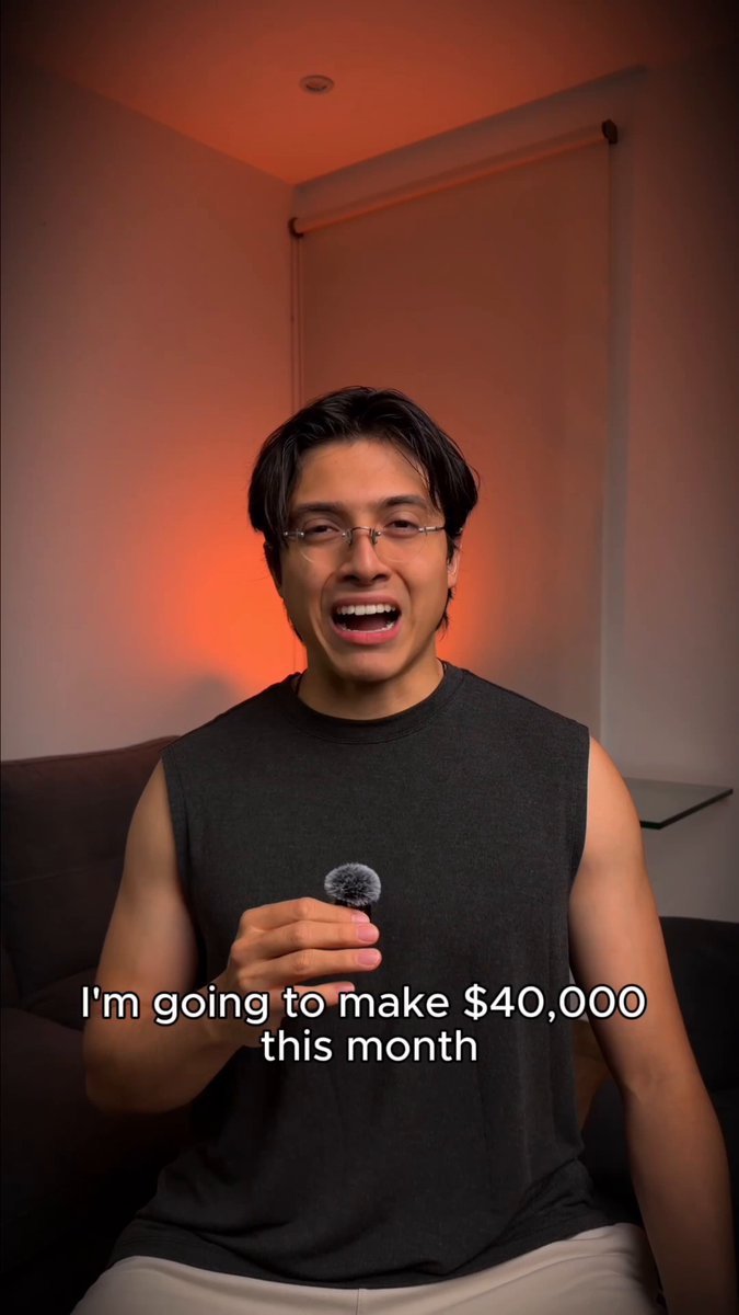 I'm on track to make $40,000 this month🤯 from 1 vibecoded app literally following the most brain dead blueprint: 1 UGC creator 4 winning creatives and running tiktok spark ads and now, me and Ernesto Lopez are doing it all over again from scratch with a new app made with Rork and we will be documenting the whole blueprint in public