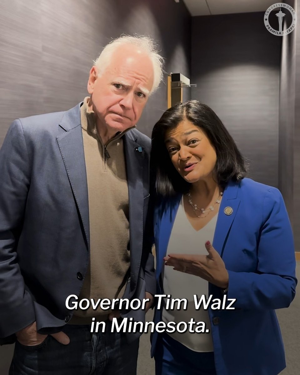 Thank you, Governor Tim Walz, for your leadership in Minnesota and your dedication to fighting for justice and accountability. Along with nearly 30 members of Congress, I’m with you today in Minneapolis-Saint Paul today to conduct oversight and seek out the truth.