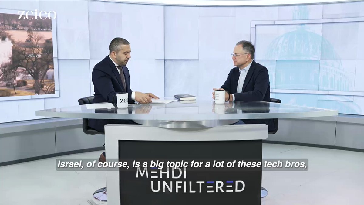 “After Oct. 7, [Palantir’s CEO Alex] Karp said, we are going to give Israel all the help it needs, no questions asked.” Journalist and author Michael Steinberger speaks with Mehdi Hasan about Israel’s use of Palantir’s AI-powered advanced military software.