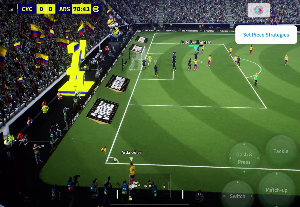You have to be able to focus on the ball and only on the ball Only then you will be able to see the entirety of the play