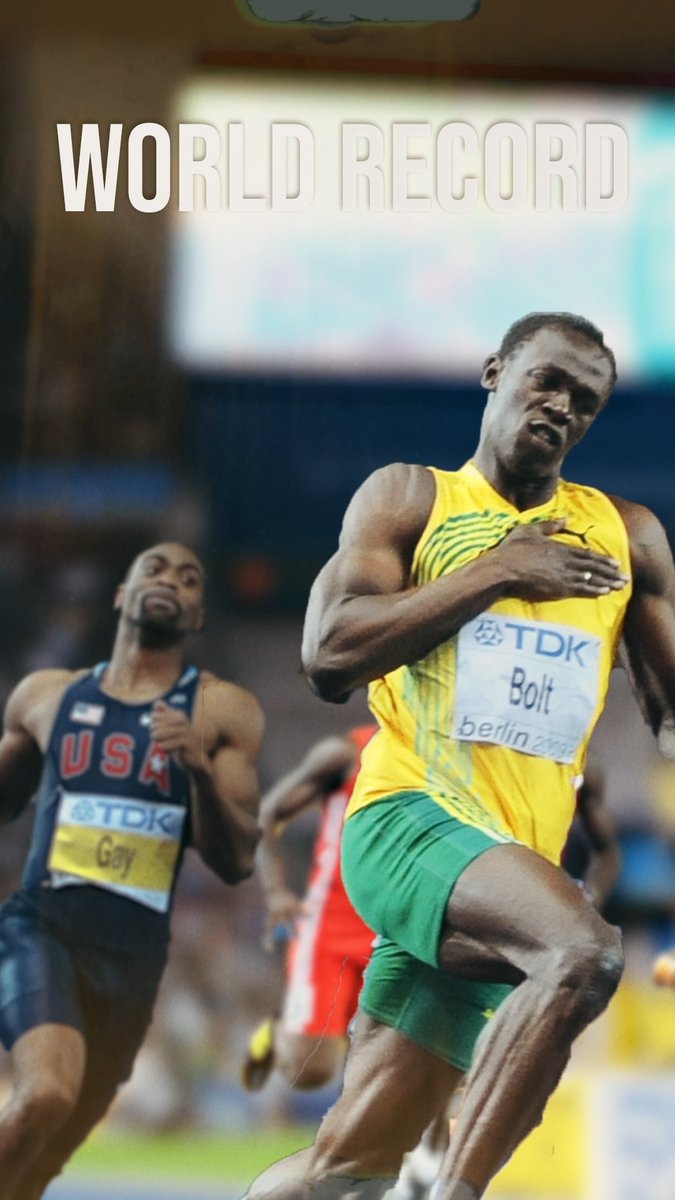 Usain Bolt's average speed during his 100m World Record run in 2009 ➡️ 23.35mph Adam Radwan's top speed this season ➡️ 23.71mph Outrageous 🤯
