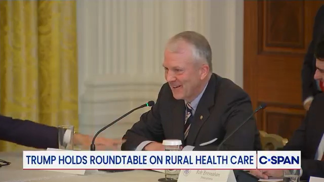 President Trump: "Will you get Lisa Murkowski to vote for it...the Great Big Beautiful Health Care Bill that we're doing...are you going to get her to vote for it?" Sen. Dan Sullivan: "We'll work on it, sir. We'll work on it, sir."
