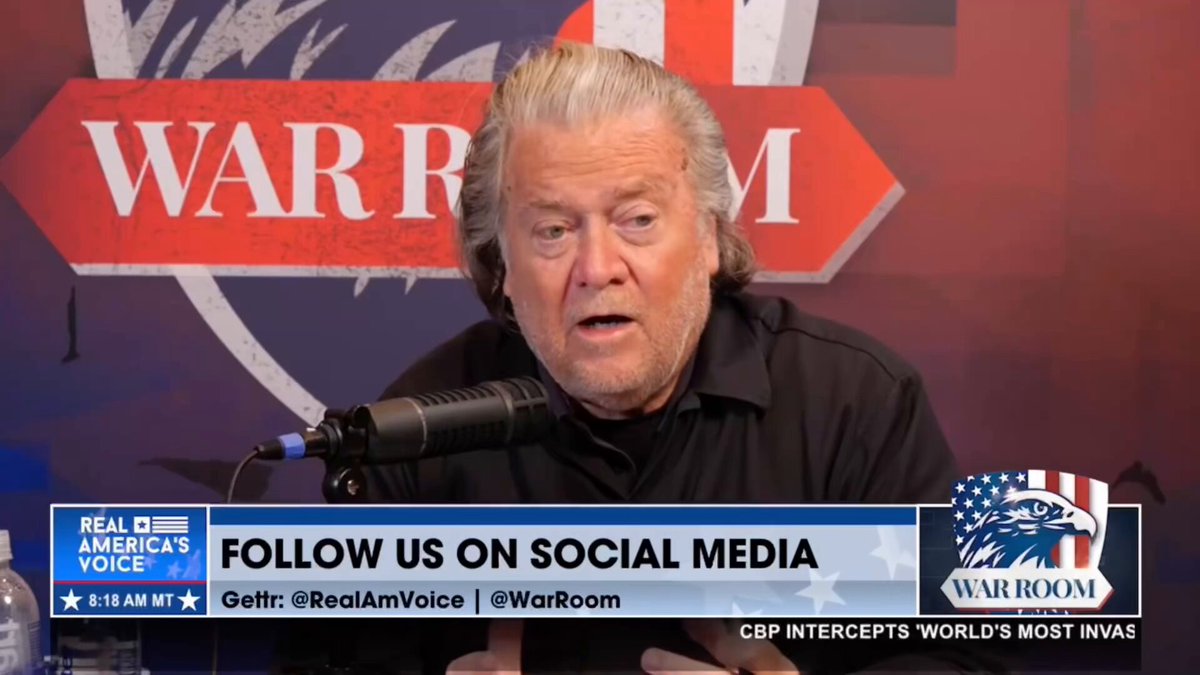 BANNON: It's time to go after the employers of these illegal aliens. Let's cuff some CEOs! People who knowingly did this need to be held responsible! While we're at it, stop the refugee program, stop the amnesty program, stop all legal immigration right now!
