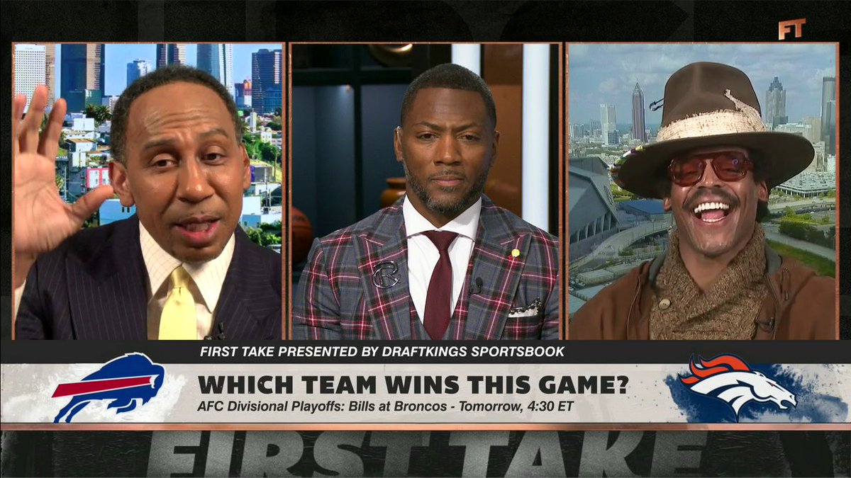 "It’s just too much to overcome. ... He's going home, Broncos win." Stephen A Smith doesn't see Josh Allen pulling off a win in Denver 👀