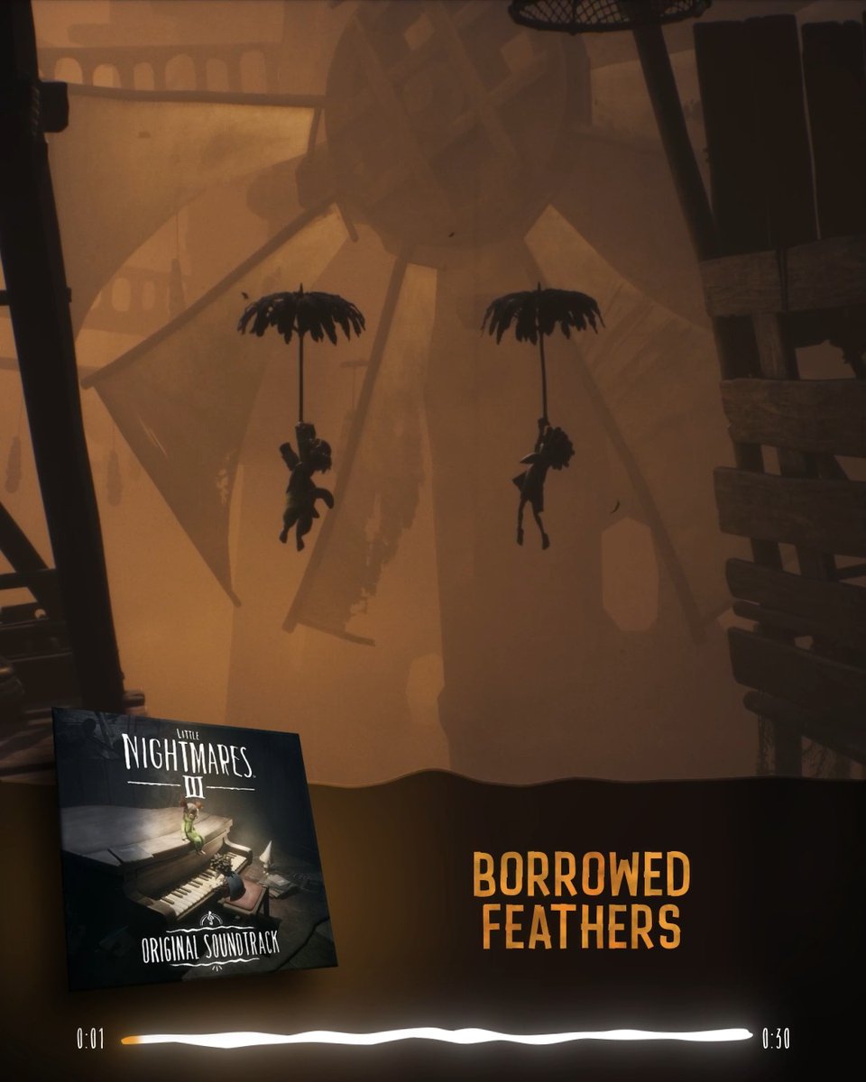 How could you ever drift through these restless winds without a gentle lift beneath you? #LittleNightmares III
