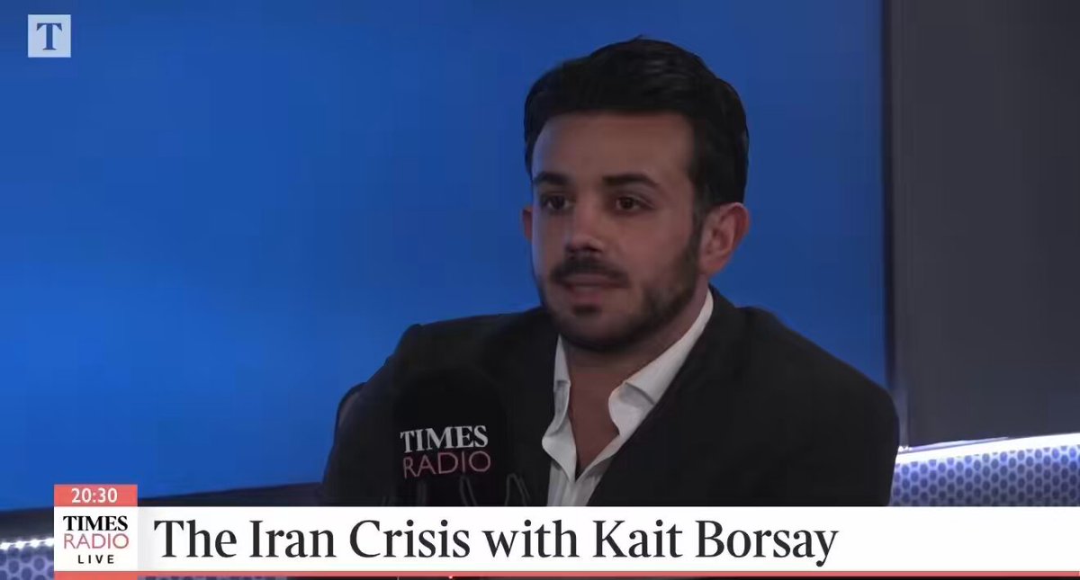 The Islamic Republic in Iran is the most antisemitic regime since Nazi Germany. Even the operational name it gave to its attack on Israel echoed the language of the “Final Solution.” But the people of Iran are among the most pro-Israel in the region. I joined Kait Borsay 👇