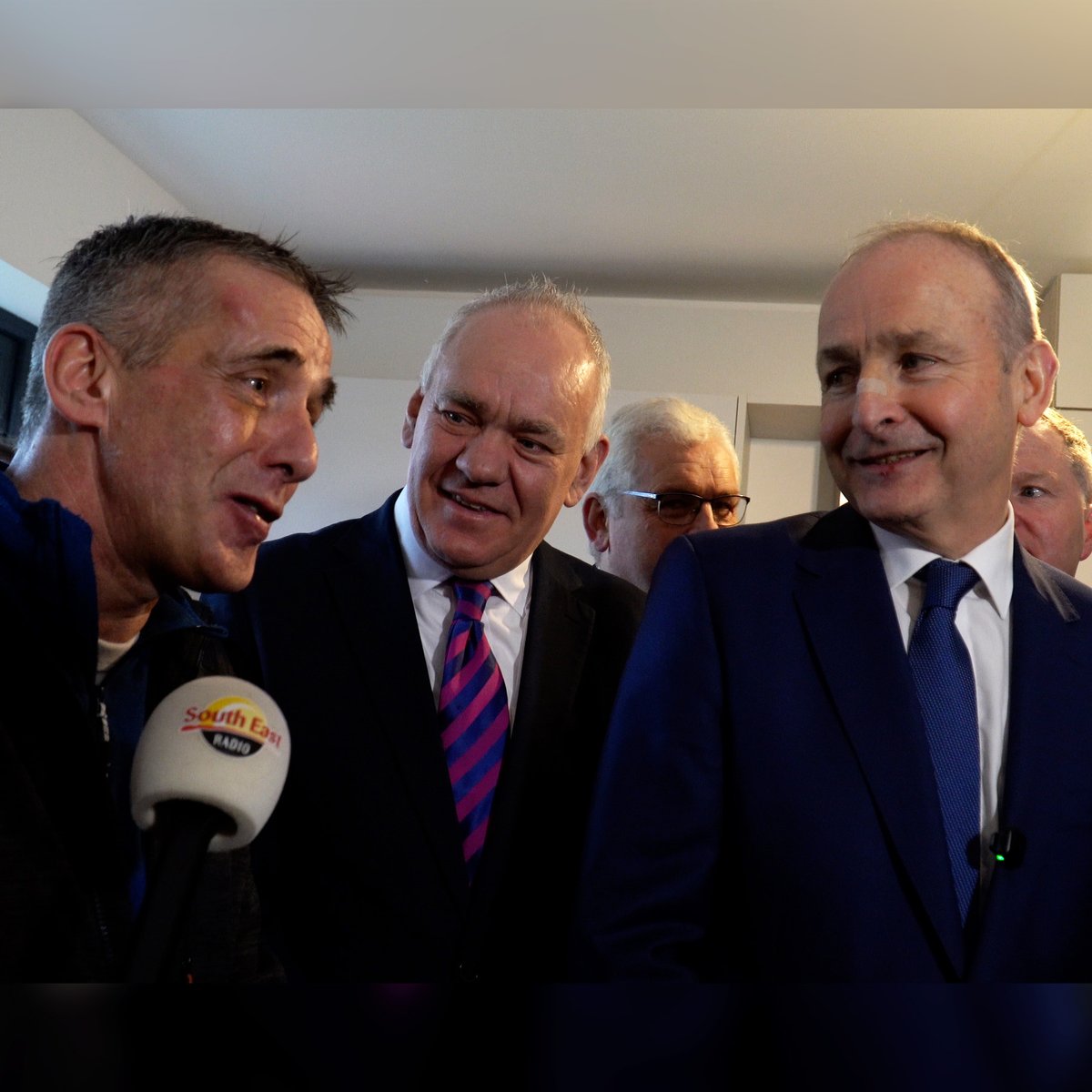 Derek and his family move into their new home tomorrow. As he said, this is a good news story. We are determined to deliver this security for more families.