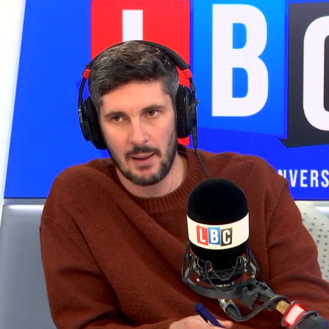 ‘Thank you for your message. You’re talking absolute and total garbage.’ Tom Swarbrick calls out listener Naz for claiming that ‘the Israeli lobby has got you in their web.’
