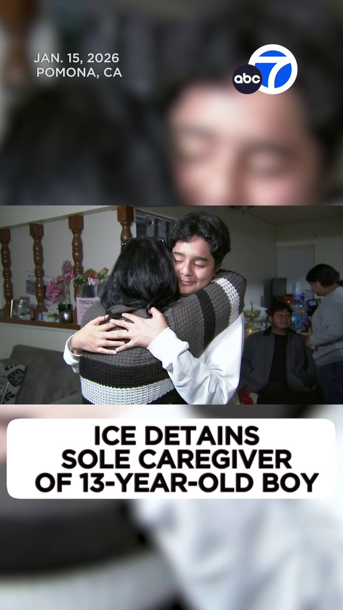 A 13-year-old Pomona boy is now left without his sole caregiver after his uncle was taken by ICE. This comes after the boy's aunt, who was in the process of adopting him, was killed two years ago by a DUI driver.