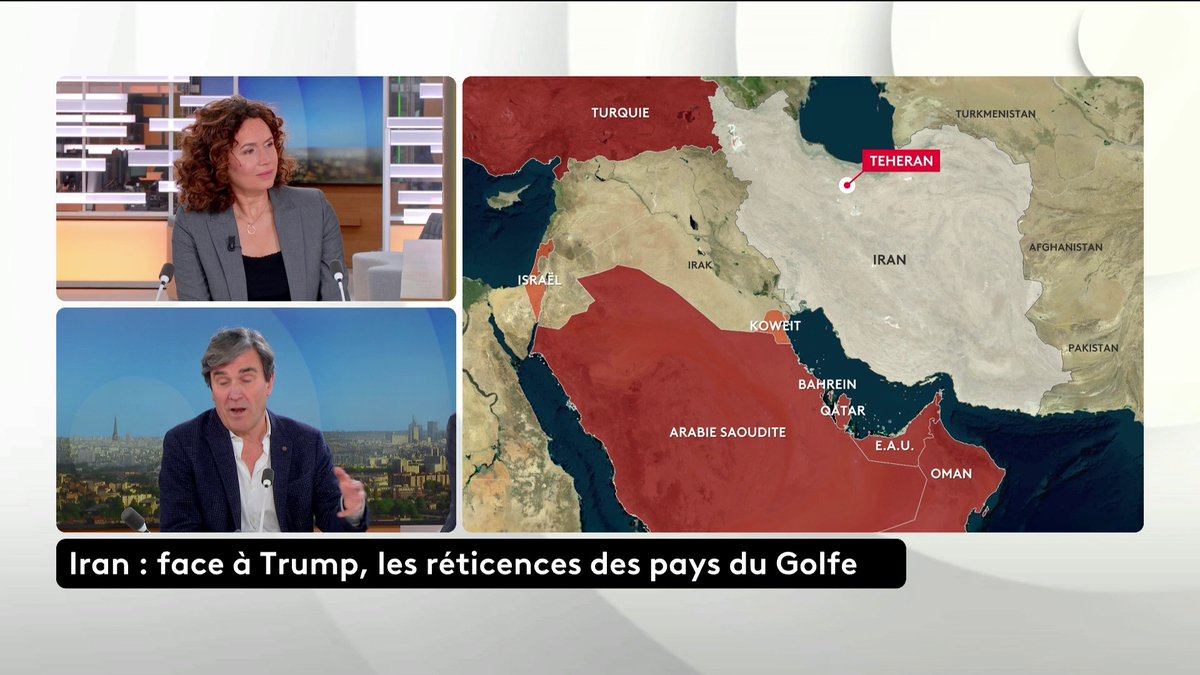 🔴 Iran : "La chute du régime iranien inquiète par ce qu’elle pourrait provoquer après : chaos, guerre civile et absence d’opposition structurée. 15 millions de personnes soutiennent encore le régime", alerte Georges Malbrunot, grand reporter au Figaro. #ToutEstPolitique #canal16