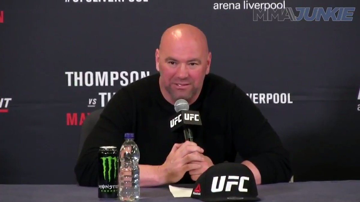 May 2018, Dana White is super pumped about signing a deal with ESPN. That is a man who clawed his way to the top and finally made it. Try to convince me that this is the same guy now 🗣️