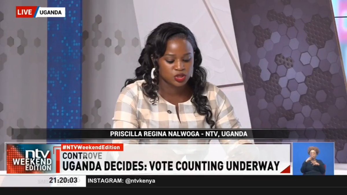 Uganda Decides: Police shoot dead 12 people, dozens injured during unrest over disputed results in Butambala, Luweero, and Kalungu districts. #NTVWeekendEdition James Smart