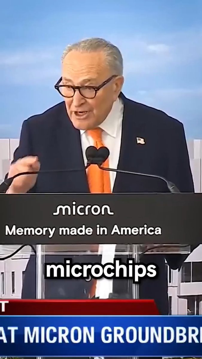 NEWS: Groundbreaking has officially begun on a massive, $100 billion chipmaking plant that will transform Central NY and supercharge I-90 as a semiconductor superhighway. I was proud to deliver the CHIPS + Science Act of 2022 which paved the way for this facility.