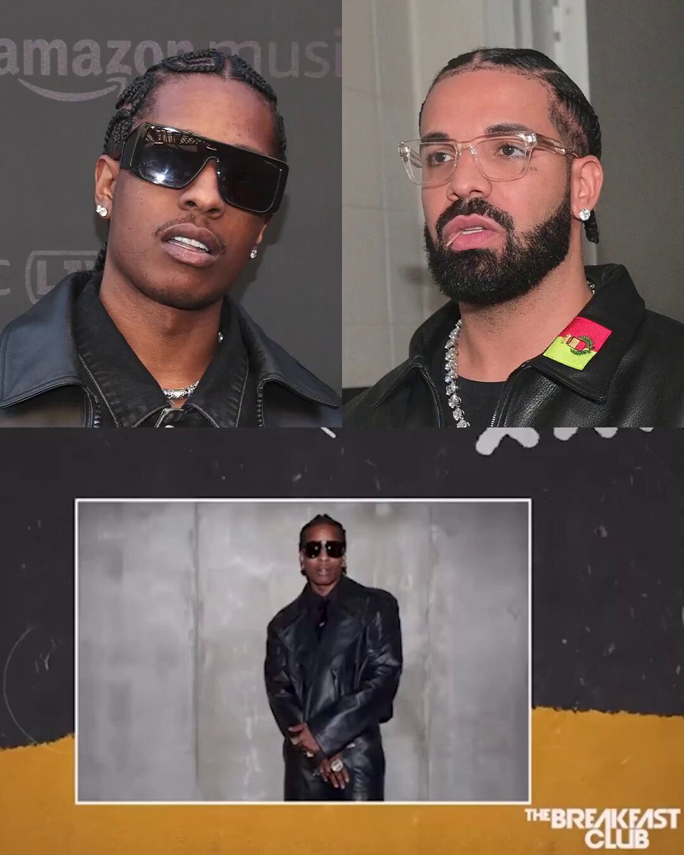 Charlamagne calls out A$AP Rocky on The Breakfast Club: "Every time I hear something about A$AP Rocky's music, it's him dissing Drake... I don't ever hear, like, 'Yo, Rocky just put out a hot record.' All I hear is, 'Yo, Rocky dissed Drake.'"