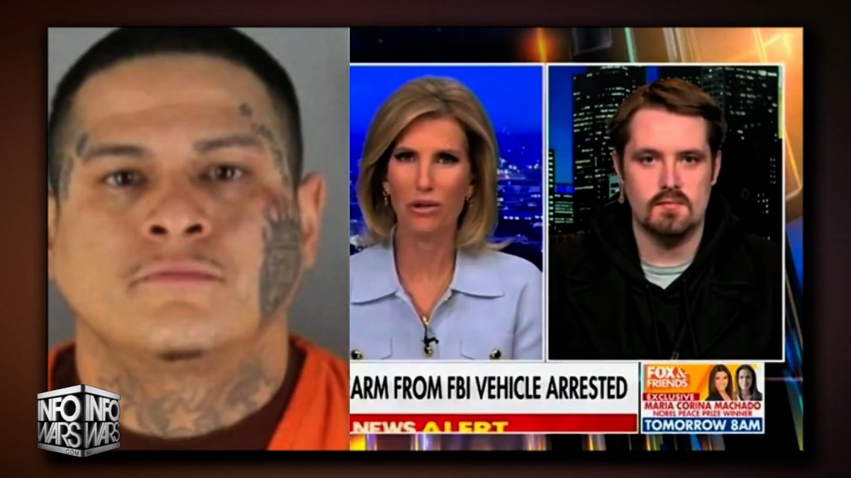 BREAKING VIDEO: Nick Sortor Breaks Live On-Air The Identity Of Latin King Gang Member That Recieved Guns Stolen From Federal Vehicle By Anti-ICE Rioters!