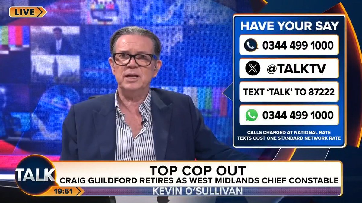 Should West Midlands police chief Craig Guildford be prosecuted for lying? Kevin O'Sullivan: "Does he deserve a £100,000 a year pension? That conniving liar shamed the nation." Kevin O'Sullivan