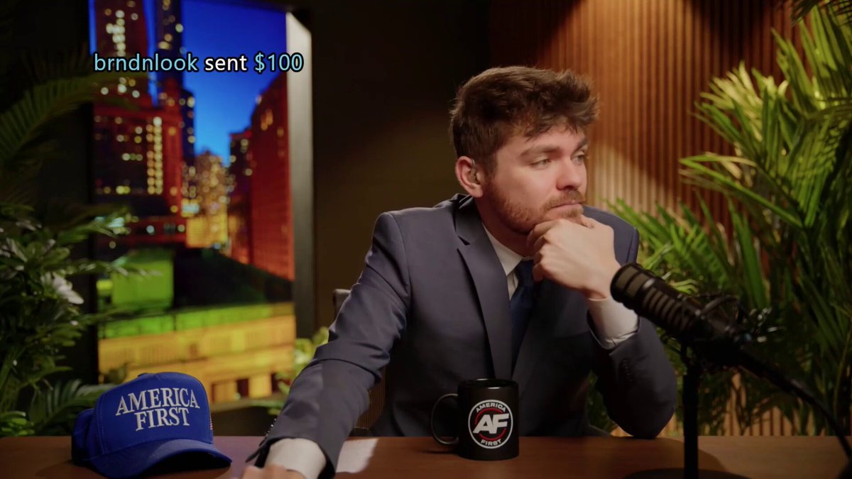 Nick Fuentes explains the difference between appropriating Hitler for our present time and LARPing as Nazis "The Nazis didn't succeed because they wore black; [or] gave an angry speech. They succeeded because of the particular material conditions that existed at the time."