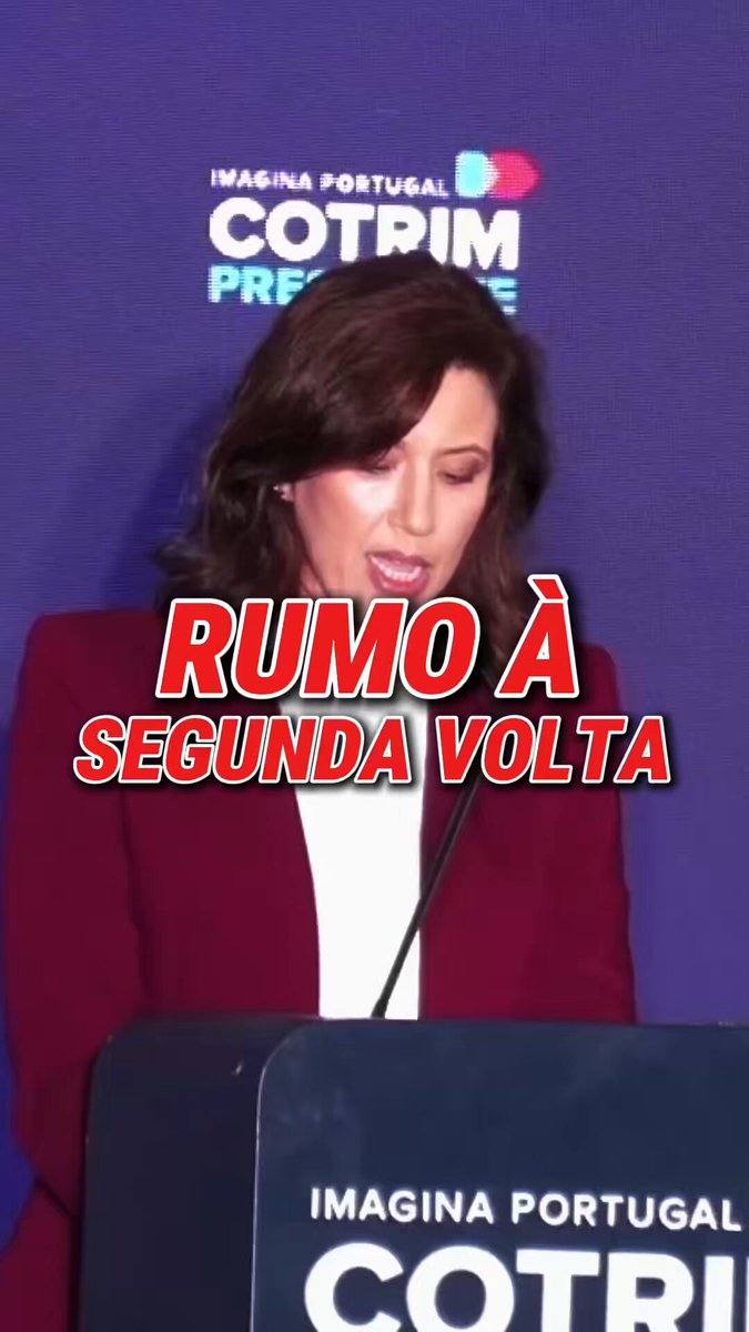 🇵🇹 RUMO À SEGUNDA VOLTA Que fique aqui bem claro, para todo o país ouvir: não há nem nunca houve qualquer queixa, relato ou denúncia sobre. Há por aí quem ache que consegue parar esta candidatura com manobras sujas e a conivência da comunicação social. Não o vão conseguir fazer.