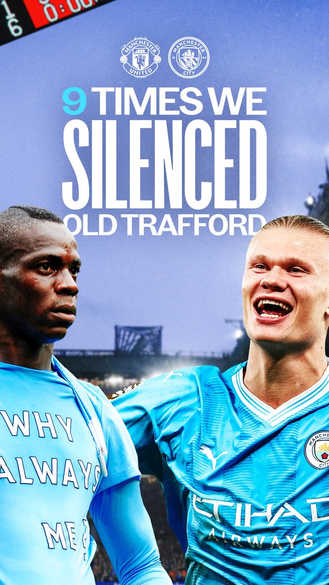 9️⃣ times we silenced United at Old Trafford 🤫🔇 Watch here 🍿