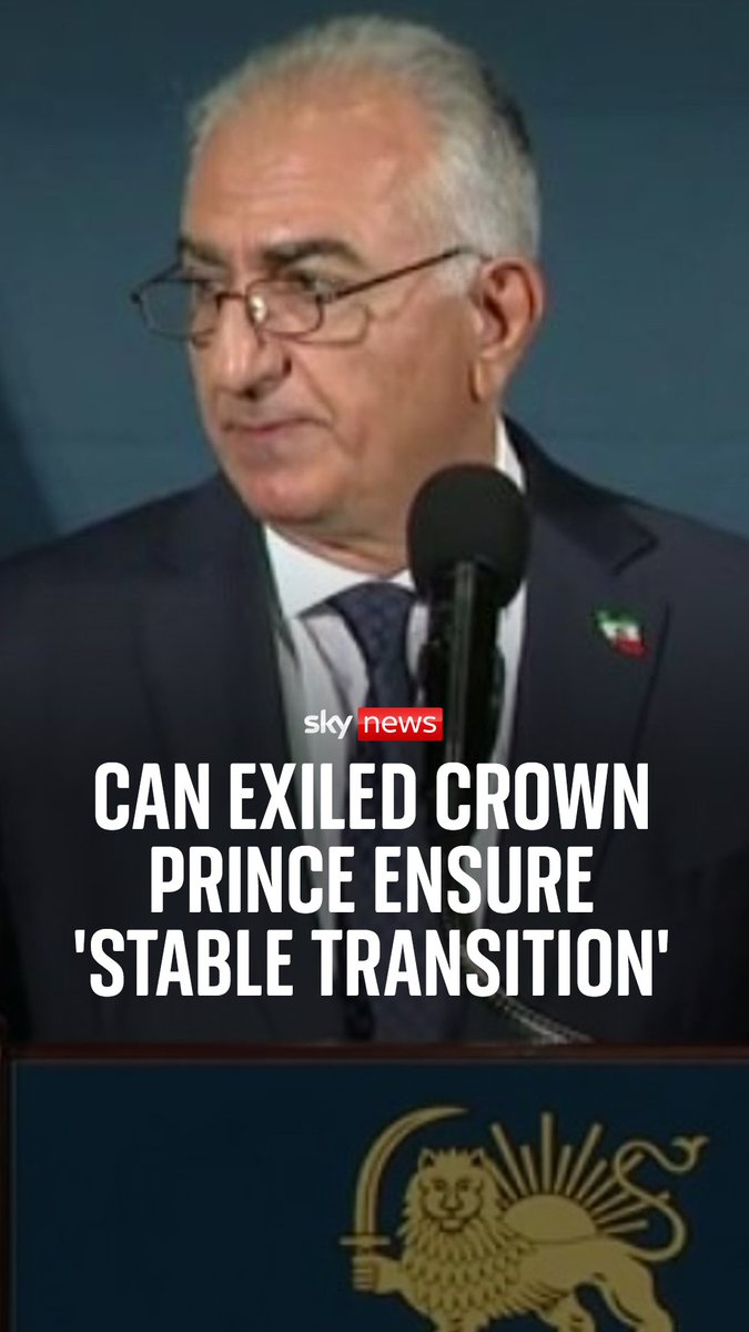 The son of the former shah Reza Pahlavi has predicted the country’s Islamic regime will fall and claimed he is "uniquely" placed to head a successor government. Sky’s James Matthews examines if he can ensure a ‘stable transition’ in Iran