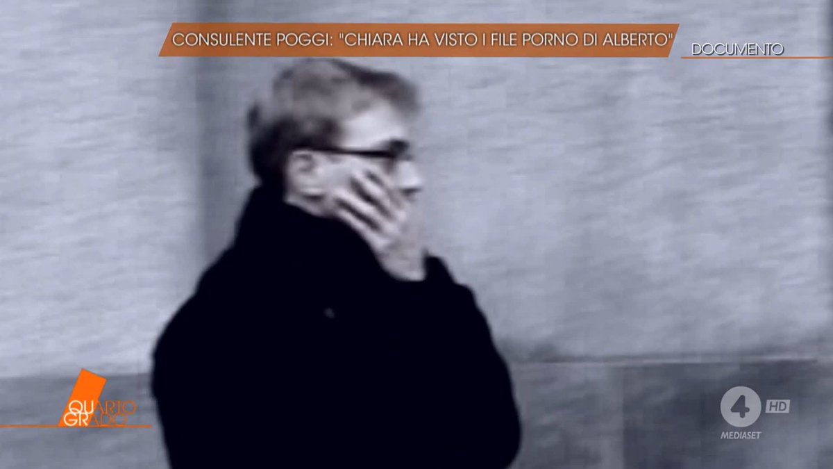 Chiara trovò le foto porno nel pc di Alberto Stasi la sera prima dell’omicidio Ne parliamo ora a #Quartogrado