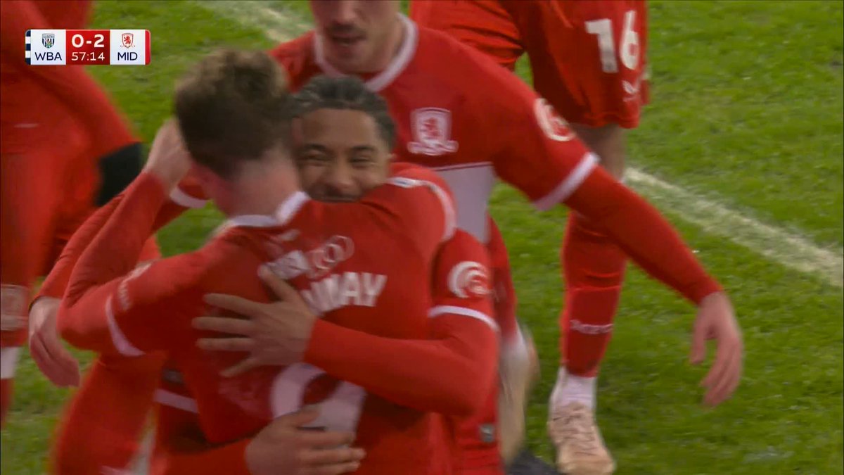 Sam Silvera tucks his strike into the bottom corner for Middlesbrough! 💥