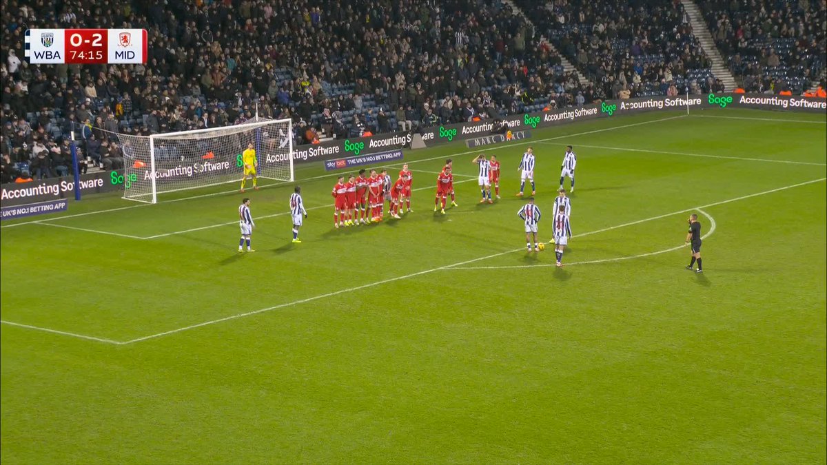 Surely the keeper saves this on his side?!