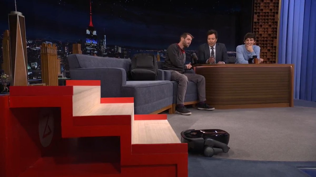 .Linus Tech Tips stuns Marcello Hernandez &amp; Jimmy with the TDM Neo Headphones &amp; Roborock Saros Rover! #FallonTonight