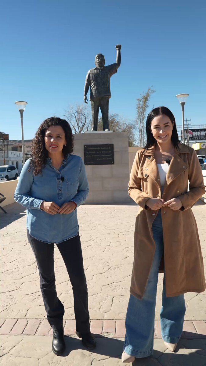¡Llegó la hora de Coahuila! 🇲🇽✨ Desde la tierra de Acuña, nuestra Presidenta Luisa Alcalde y Paloma de los Santos lo dicen fuerte y claro: el tiempo de los mismos de siempre se terminó. Coahuila ya no quiere gobiernos que se sirven del pueblo; queremos gobiernos que sirvan a la gente. Este año, la Transformación se consolida y el PRI se queda en el pasado. ¡Basta de lujos y superficialidades! Los recursos son del pueblo y para el pueblo. 🇲🇽
