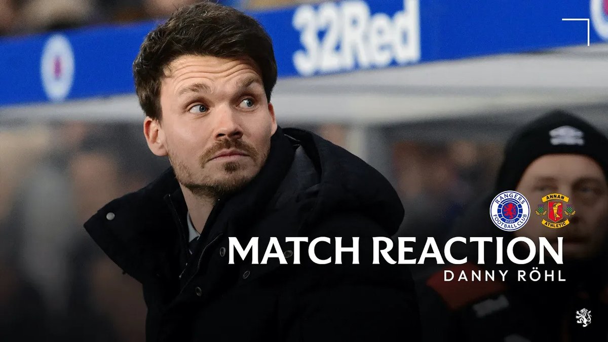 🎙️ Danny Röhl reflects in his RangersTV interview on a solid team performance and his delight at progressing to the next round of the Scottish Cup.