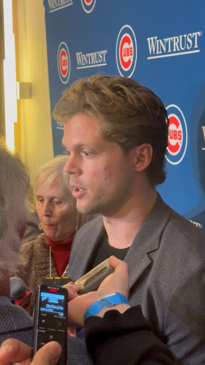 Could Nico Hoerner benefit from taking a day off with Matt Shaw in the fold? “No” #NicoHoerner #Cubsconvention