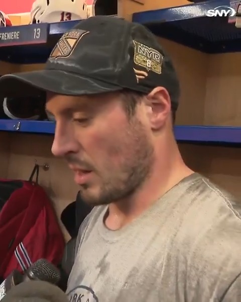 J.T. Miller looks ahead to the Rangers' road trip starting with Philadelphia tomorrow: "It's gonna be a fun environment tomorrow. Think some time on the road with the guys right now is good for us"