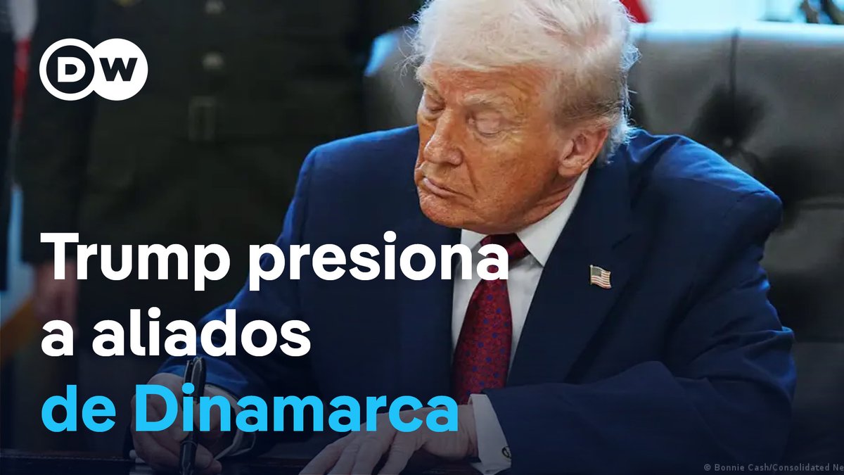 Trump amenaza con aranceles a países que no apoyen sus planes de tomar Groenlandia El mandatario republicano reafirmó en una mesa redonda en la Casa Blanca que Estados Unidos necesita Groenlandia "por razones de seguridad nacional", y amenazó con aranceles a los países que no apoyen su plan de anexión. Esto, justo cuando varios países europeos desplegaron una misión militar de exploración en este territorio autónomo danés en el Ártico. Lo hacen en apoyo a Dinamarca, un aliado tradicional de Washington, miembro de la OTAN. /cvml
