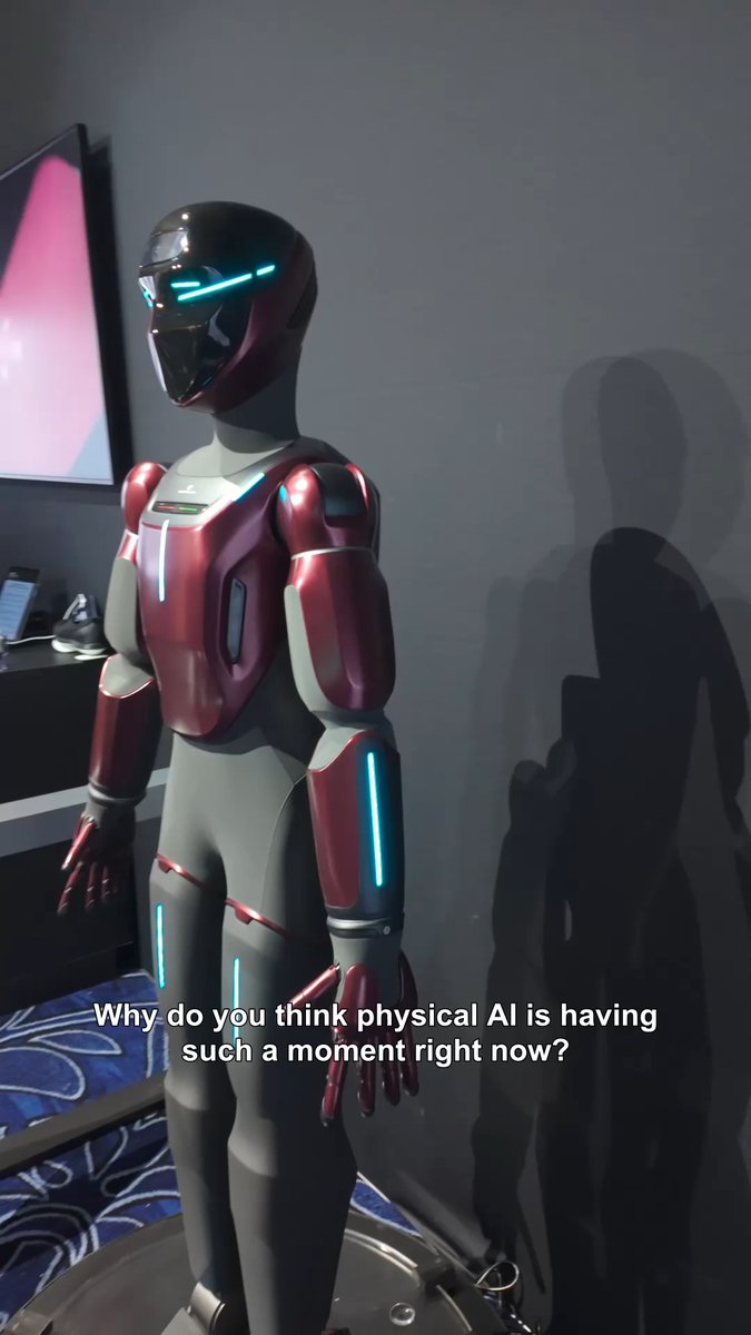 🎤 Overheard at #CES2026: Physical AI is moving intelligence from the cloud into the real world, and AMD is powering that shift with a full portfolio that enables robots to sense, decide, and act in real time across industries like healthcare, agriculture, and manufacturing.