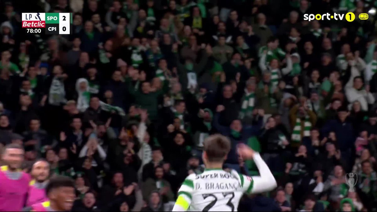 🇨🇴 ASISTENCIA de Luis Javier Suárez. El colombiano la puso para el 3-0 de #SportingCP ante #CasaPia, al 78’ 👀 Es la quinta asistencia de delantero en esta temporada de Liga de Portugal