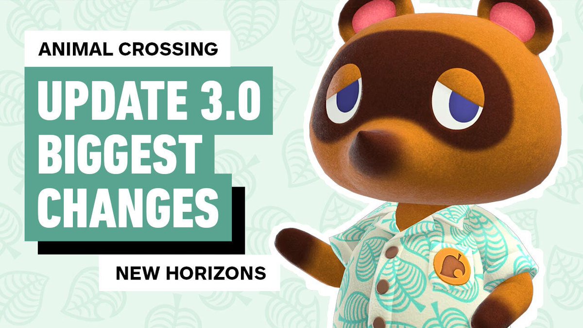 Welcome back villagers! Let's go over all of the biggest changes in Animal Crossing: New Horizons' Version 3.0 update!