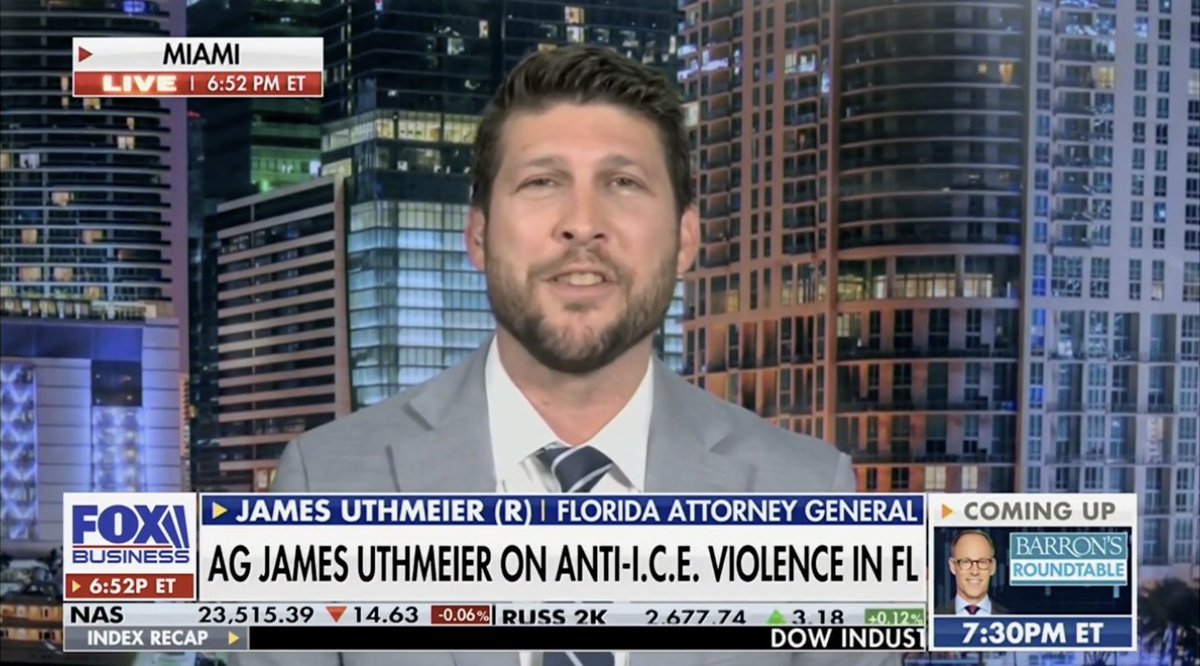 I joined The Bottom Line to discuss why interfering with immigration enforcement won’t be tolerated in Florida, and our lawsuit against US Masters Swimming to keep men out of women’s sports.
