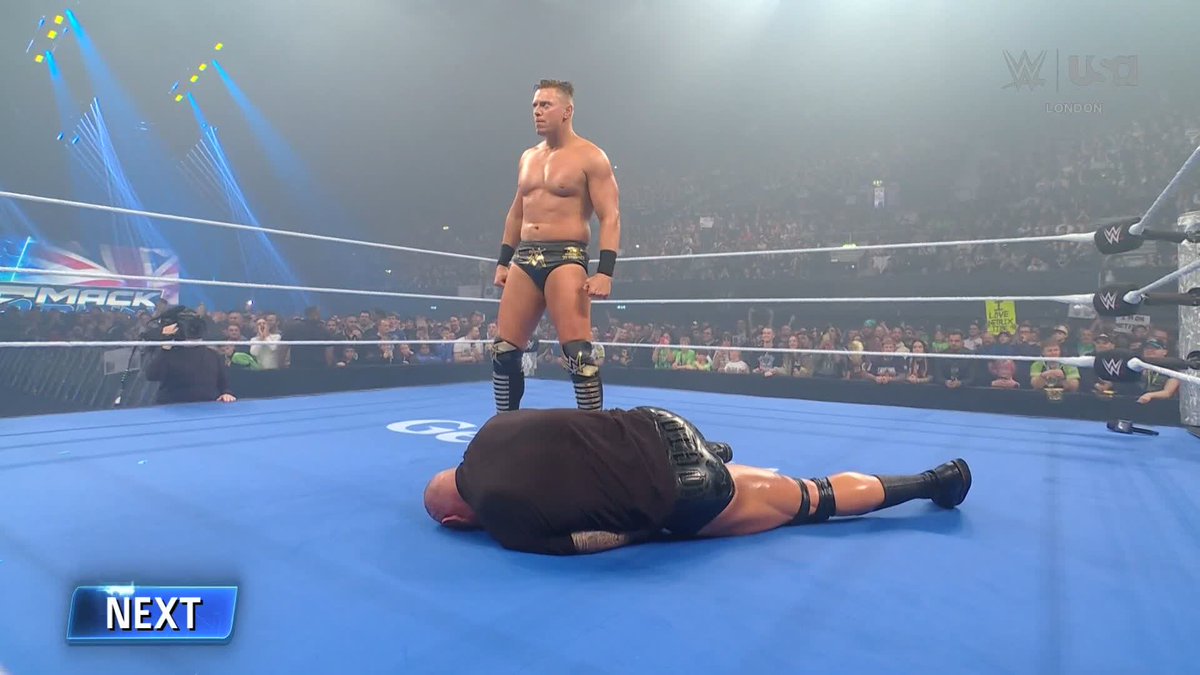 .The Miz saw an opportunity and he took it 🤷