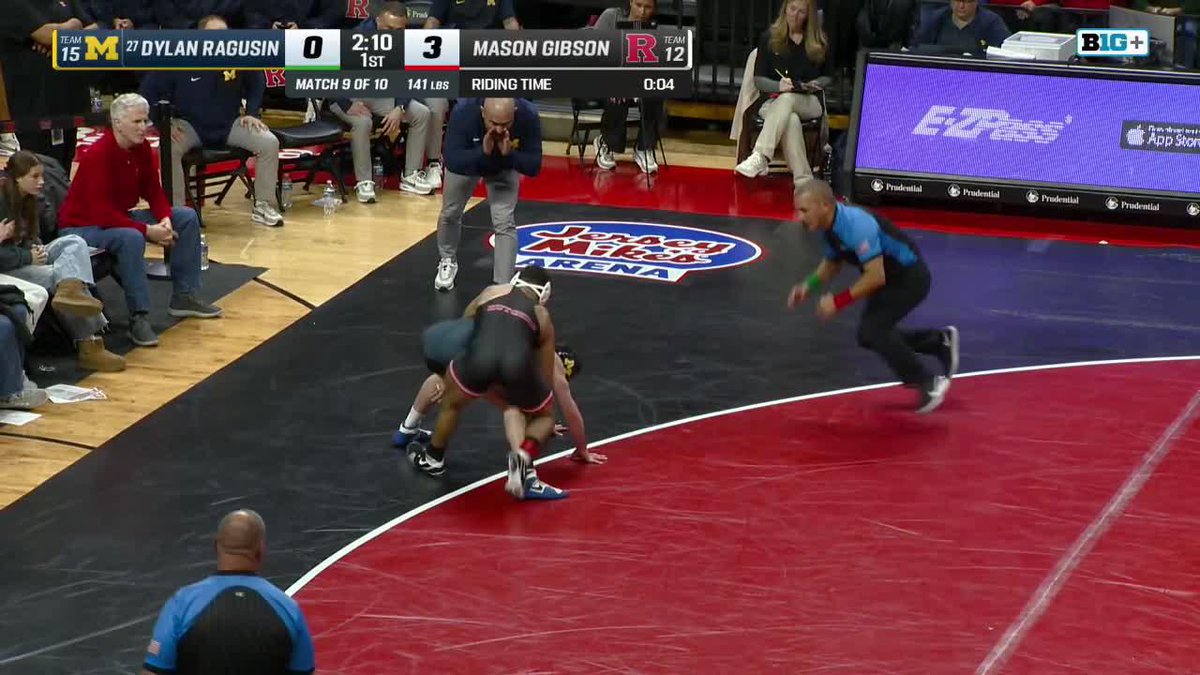 MASON?!?! Watch on B1G+ #RelentlessPursuit | #GoRU
