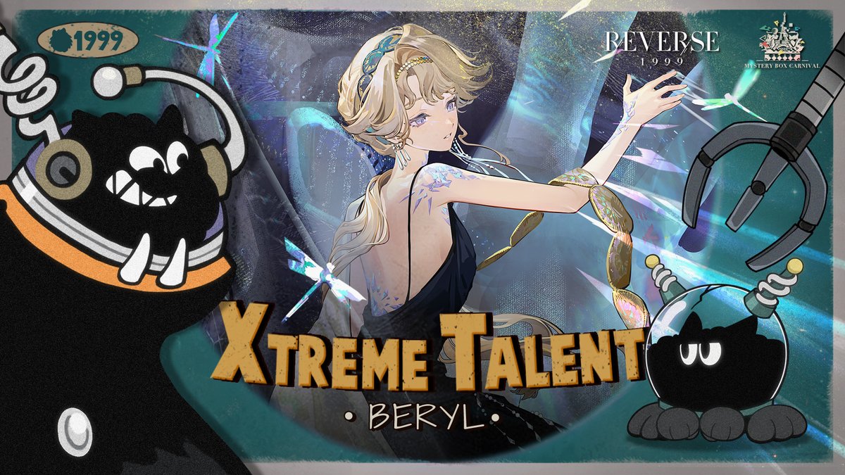 Xtreme Talent - Beryl | Reverse: 1999 Welcome to XXXXXXtreme Talent! We, the Carbuncles, are unstoppable! Let's dive into Beryl's arcane skills and create the ketchup, oops, setup. HD: #Reverse1999Ver3ꓸ2 #aFlowingFeast #MysteryBoxCarnival #Beryl